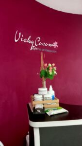 Recepción de Vicky Cocom Spa
